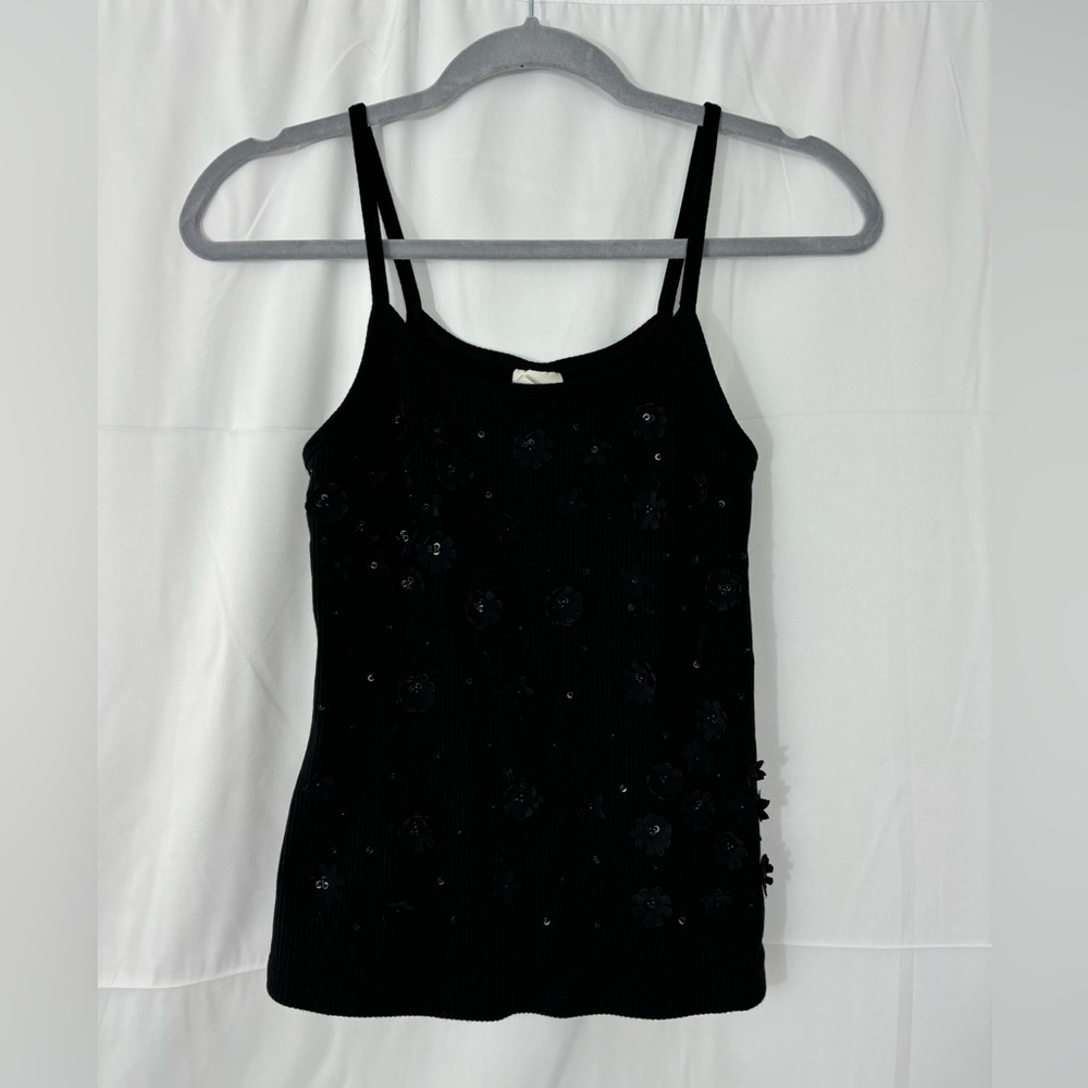 A new day medium floral embellished tank top